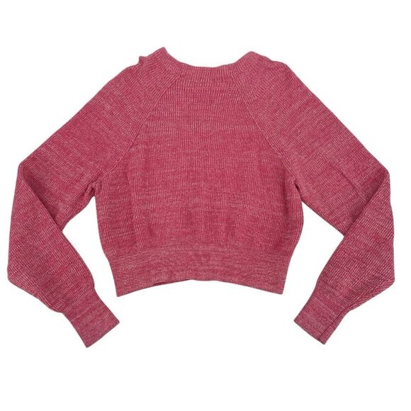 Free People Too Good Pullover Knit Sweater Candy Pink Womens Size M - Picture 1 of 11